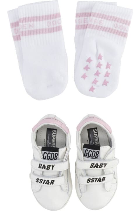 Golden Goose for Kids Golden Goose Sneakers Socks Gift Set