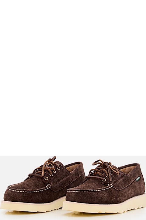 Sebago for Kids Sebago Askookfield Suede Leather Loafers