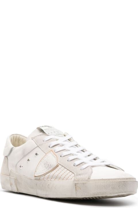 Philippe Model Sneakers for Men Philippe Model Prsx Low Sneakers - White