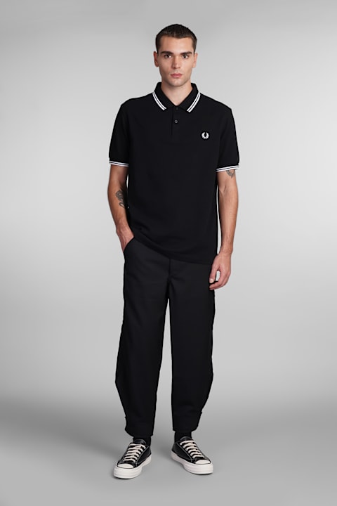 آخر صيحات الموضة من القسم الرجالي Comme des Garçons Shirt Polo In Black Cotton