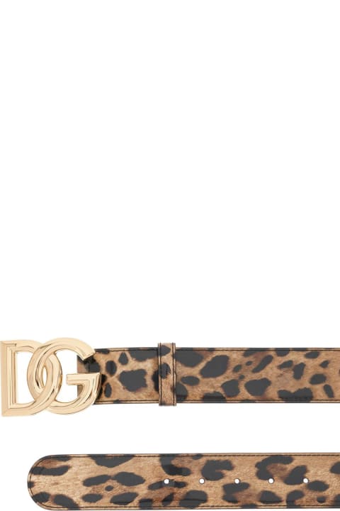 Dolce & Gabbana Accessories for Women Dolce & Gabbana Leo Dg Logo Belt