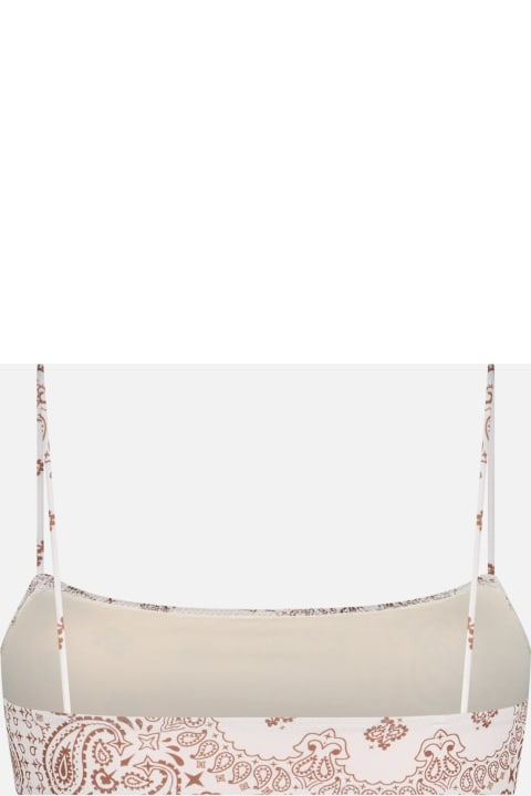 أدوات منزلية MC2 Saint Barth Woman Bandanna Bralette Beach Top Sadie