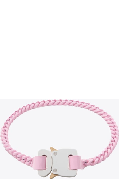 1017 ALYX 9SM Pink Chainlink Buckle Necklace | italist, ALWAYS