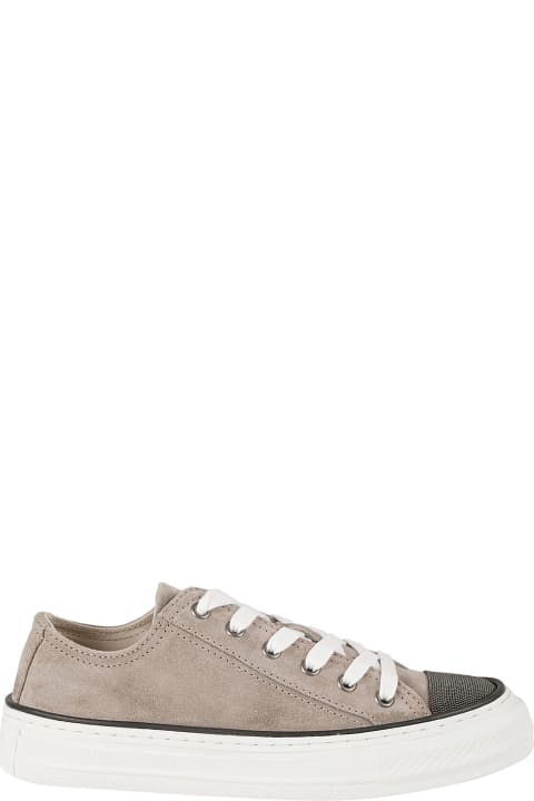 Brunello Cucinelli Sneakers for Women Brunello Cucinelli Softy Velour Pair Of Sneakers