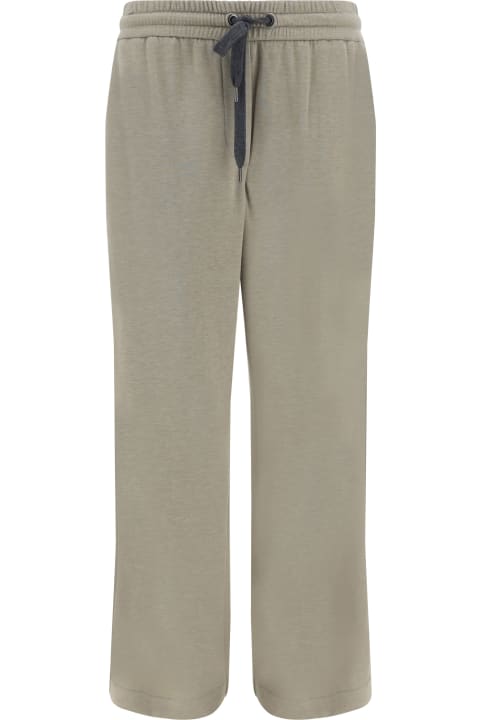 Pants & Shorts for Women Brunello Cucinelli Cotton Sweatpants