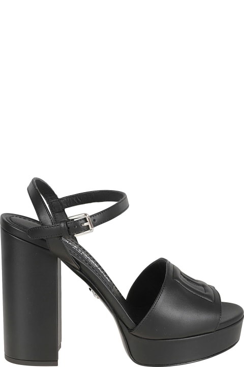 Dolce & Gabbana Shoes for Women Dolce & Gabbana Ankle Strap Block Heel Sandals