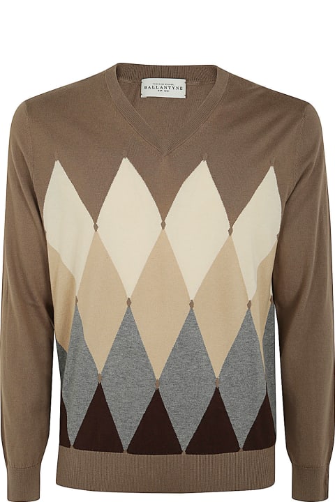 Ballantyne Sweaters for Men Ballantyne V Neck Pullover