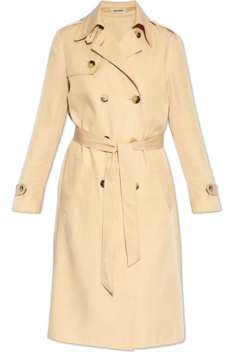 Coats & Jackets for Women Zadig & Voltaire La Parisienne Belted Coat
