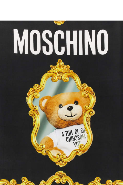 Moschino Scarves & Wraps for Women Moschino Teddy Mirror Scarf
