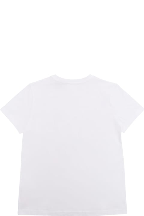 Givenchy for Kids Givenchy White T-shirt With Logo