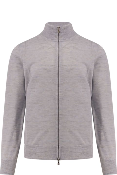 Brunello Cucinelli Sweaters for Men Brunello Cucinelli Cashmere, Silk And Linen Cardigan