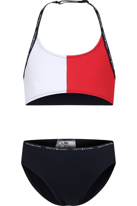 Swimwear for Girls Tommy Hilfiger Multicolor Bikini For Girl