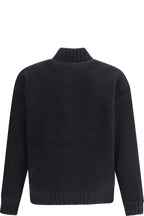 Laneus for Kids Laneus Wool Bouclé Bomber