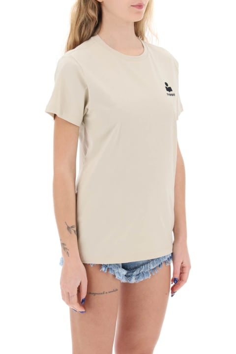 Topwear for Women Marant Étoile Aby Cotton Crew-neck T-shirt