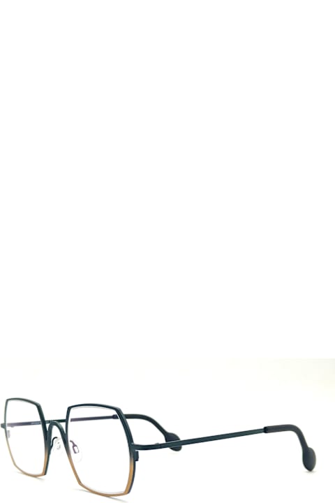 Theo Eyewear Eyewear for Men Theo Eyewear Cambria - 463 Black / Gold Rx Glasses