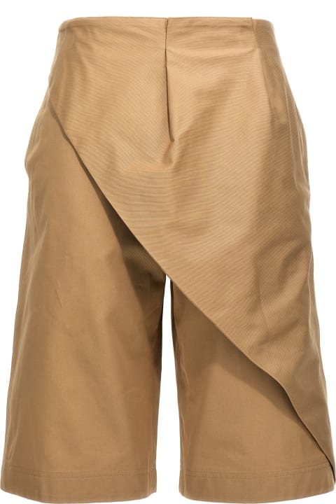 Loewe Pants & Shorts for Women Loewe Turn-up Bermuda Shorts