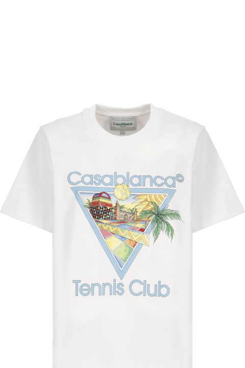 Casablanca Topwear for Men Casablanca Afro Cubism Tennis Club T-shirt