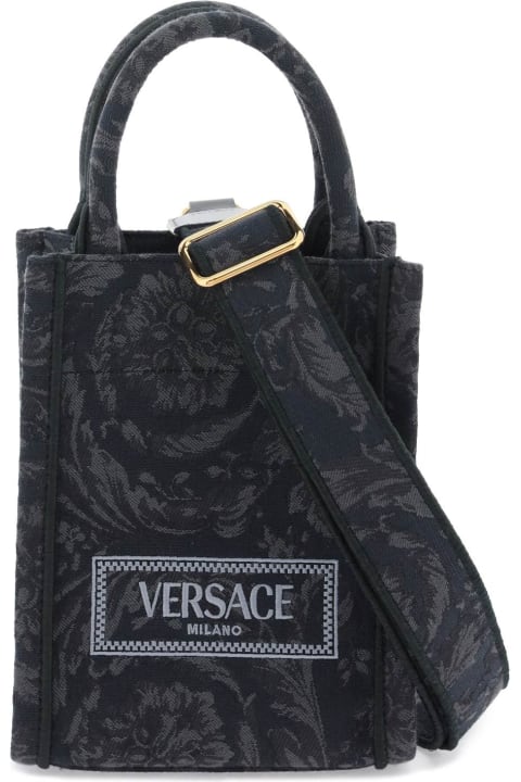メンズ Versaceのトートバッグ Versace Athena Mini Tote
