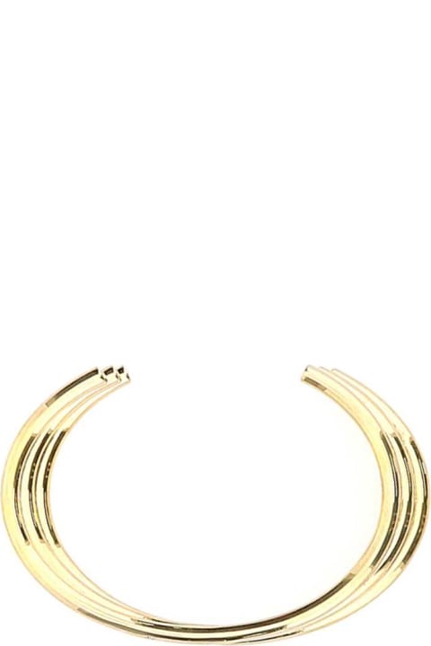 Bracelets for Women Saint Laurent Gold Metal Bracelet