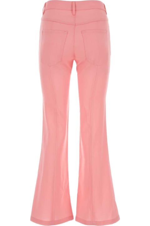 Clothing for Women Marni Pink Wool Blend Pant