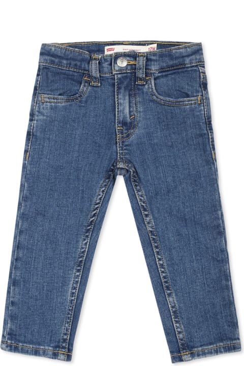 Homeware Levi's Denim Jeans 514 For Baby Boy With Logo Patch