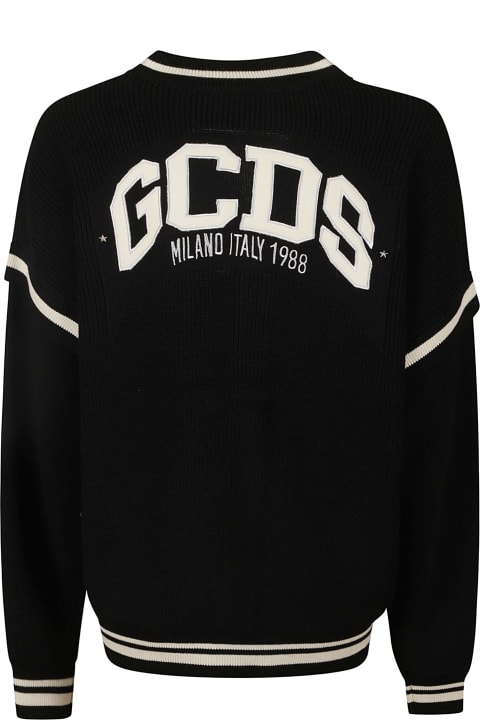 GCDS Sweaters for Women GCDS Logo Knit Cardigan
