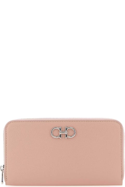 Wallets for Women Ferragamo Pink Leather Wallet