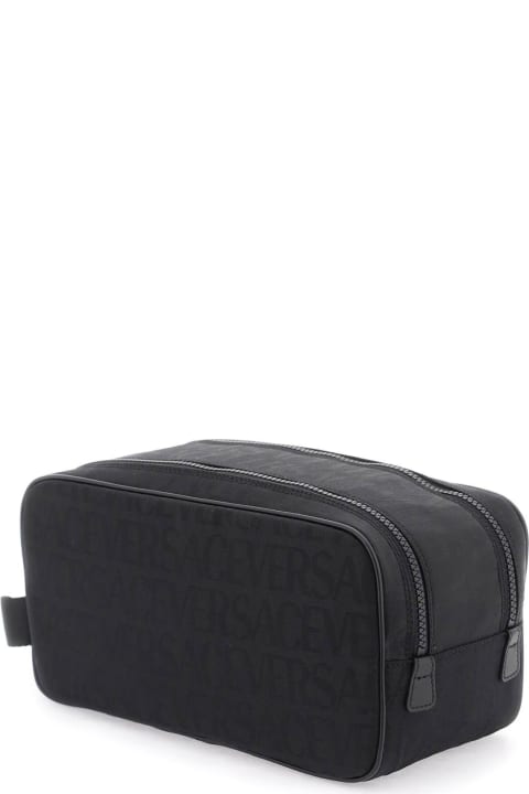 Versace Luggage for Men Versace Nylon Wash Bag