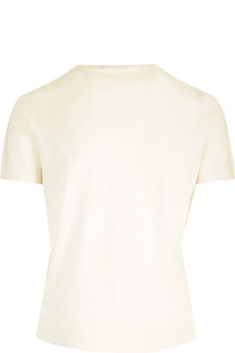Theory Topwear for Women Theory Ivory Wool Sweater