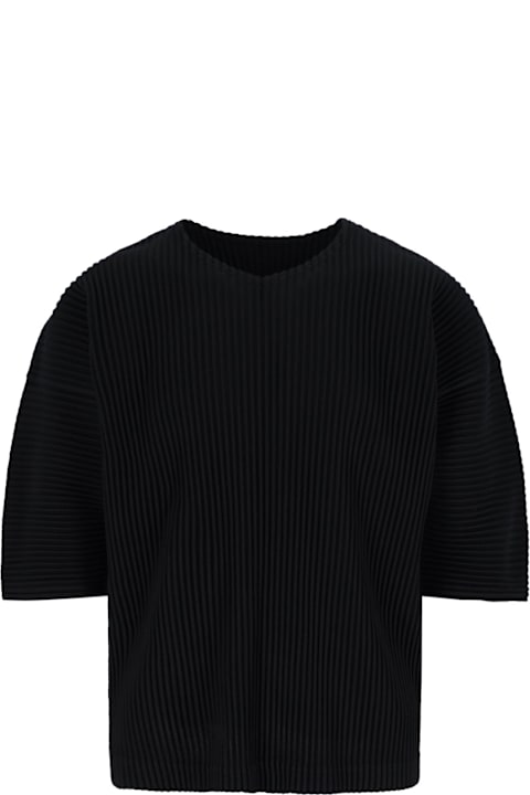 Homme Plissé Issey Miyake for Men Homme Plissé Issey Miyake 'mc March' Pleated T-shirt