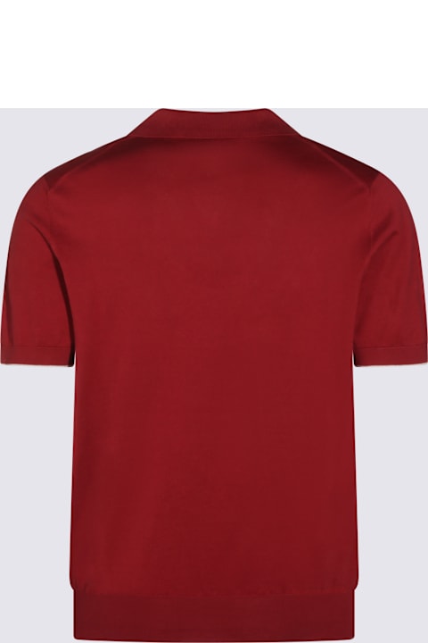 Homeware Brunello Cucinelli Cherry Cotton Polo Shirt