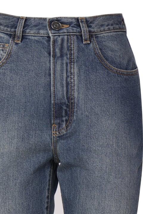 Alaia Jeans for Women Alaia Cotton Denim Jeans