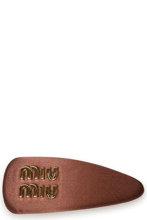 Hair Accessories for Women Miu Miu Satin Buckle