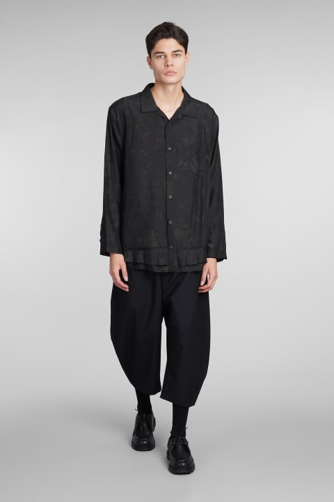 By Walid Clothing for Men By Walid Hitomi Pants In Black Wool