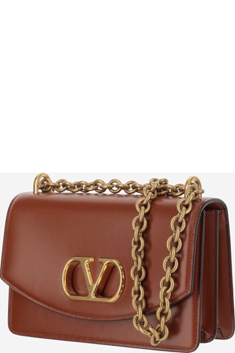 Homeware Valentino Garavani Valentino Garavani Vain Leather Small Shoulder Bag