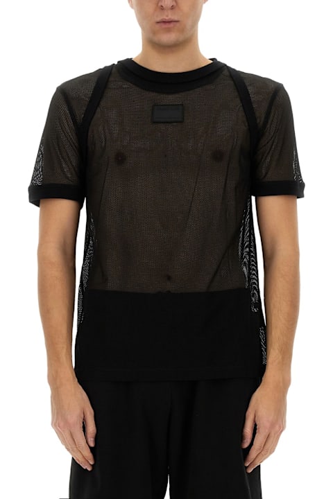 Helmut Lang Clothing for Men Helmut Lang Mesh T-shirt