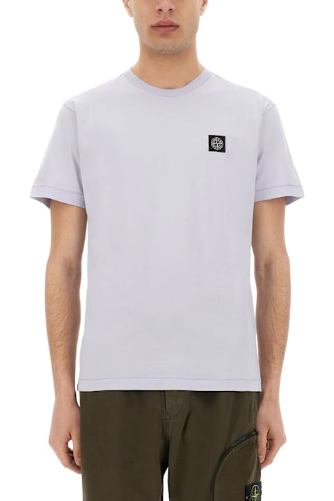 Stone Island Topwear for Men Stone Island T-shirt With Logo