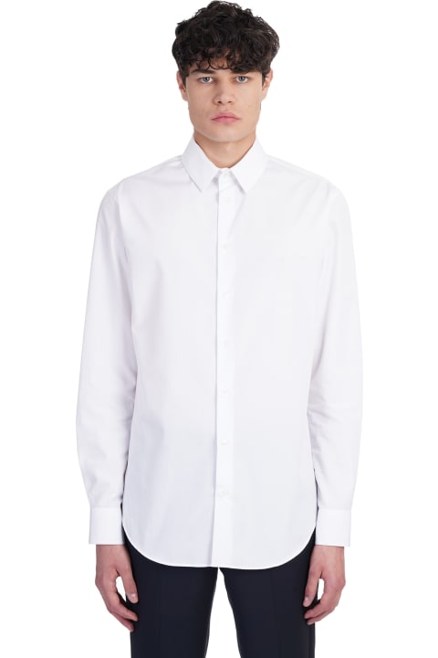 Shirt In White Cotton