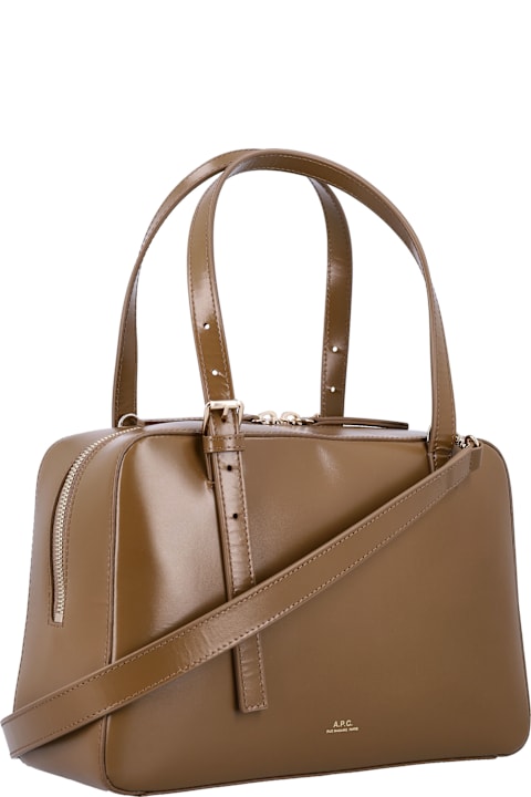 Homeware A.P.C. A.p.c. Virginie Leather Box Bag