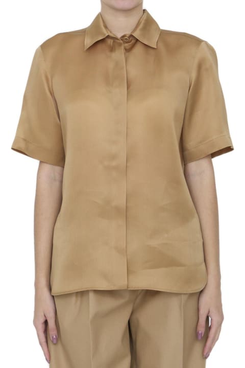 Max Mara Clothing for Women Max Mara Buttoned Short-sleeved Shirt
