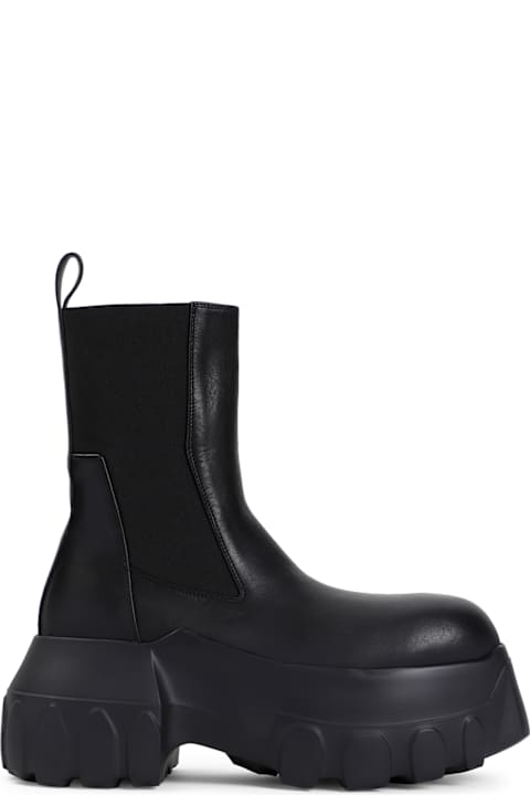 メンズ Rick Owensのシューズ Rick Owens Mega Tractor Beatle Boots