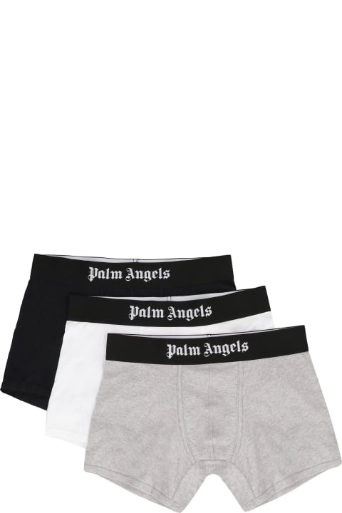 Underwear for Men Palm Angels Set Of Three Boxers