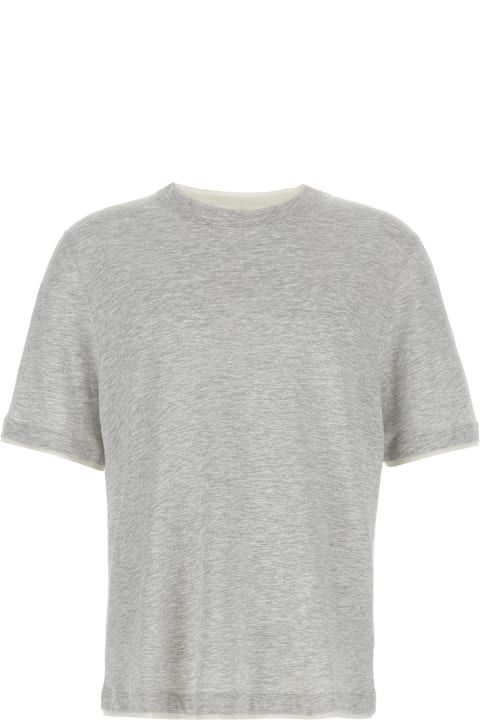 Topwear for Men Brunello Cucinelli T-shirt Faux-layering