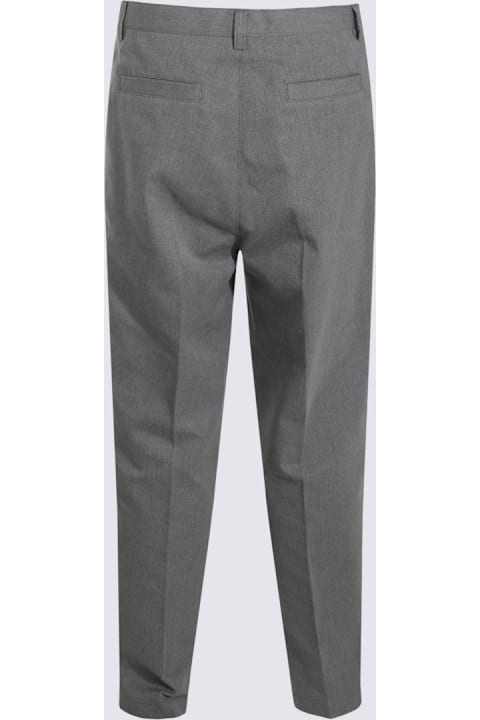 Brunello Cucinelli Pants for Men Brunello Cucinelli Grey Cotton Pants