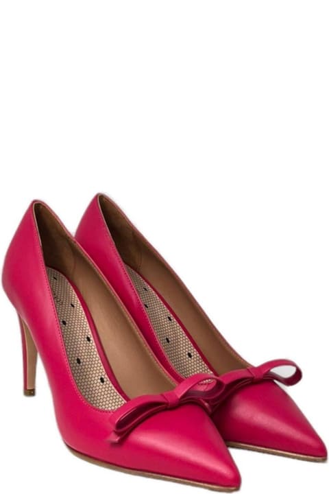 High-Heeled Shoes for Women RED Valentino Redvalentino Bow-detailed Pointed Toe Pumps RED Valentino