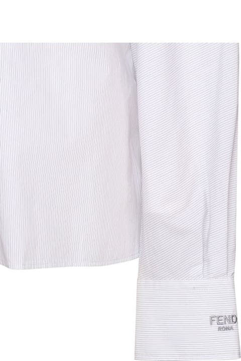 Fendi ملابس علوية لـ السيدات Fendi Cotton Shirt