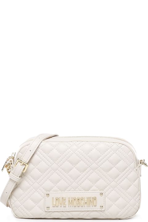 Fashion for Women Love Moschino Quilted Bag With Logo