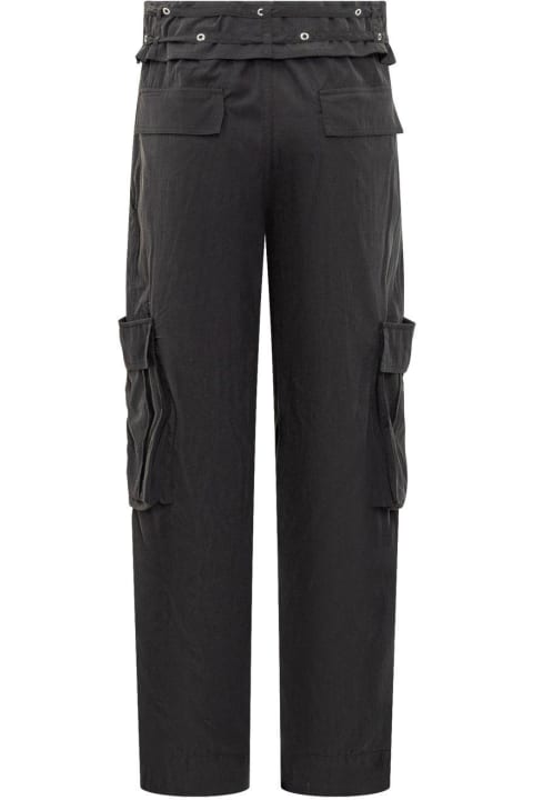 Pants & Shorts for Women Isabel Marant Hadja Mid-rise Belted Cargo Trousers