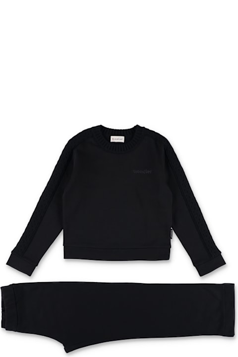 Homeware Moncler Kid - Wool-trimmed Cotton Tracksuit Set