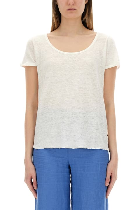 120% Lino for Kids 120% Lino Linen T-shirt